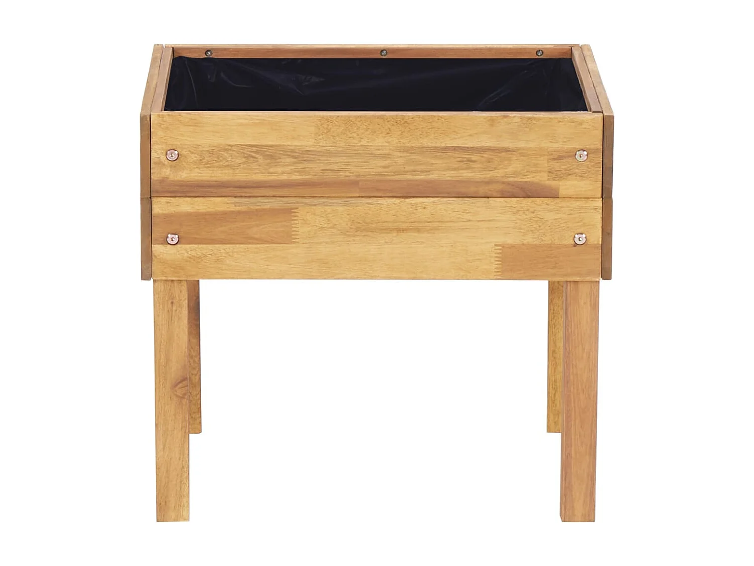 Jardinière surélevée 50x40x45 cm Bois massif d'acacia BE6391