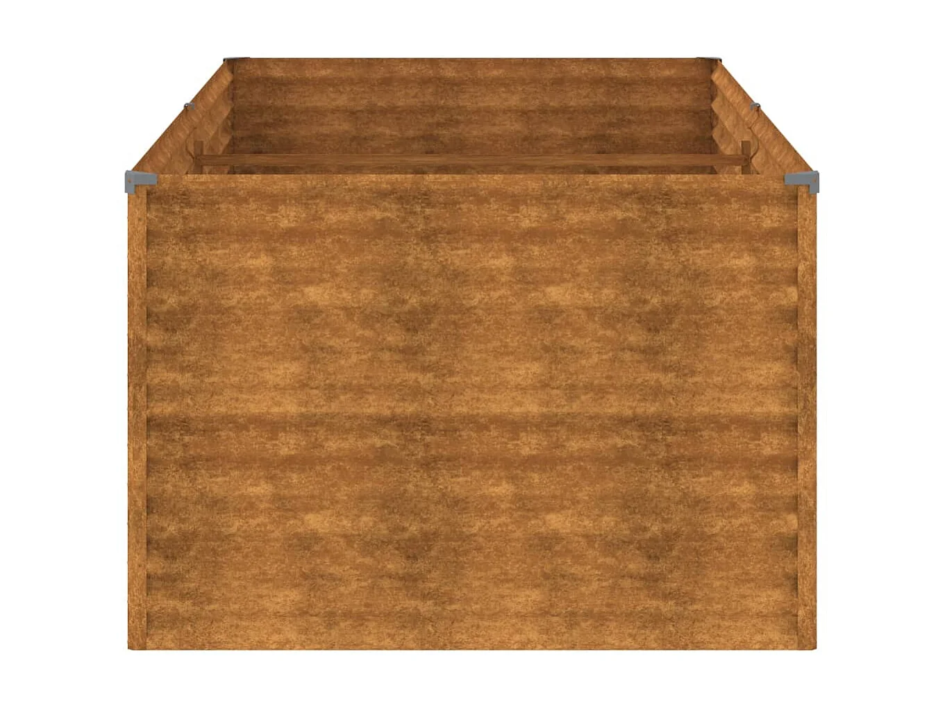 Jardinière Lit surélevé de jardin 196x100x69 cm acier corten WVGQ4366