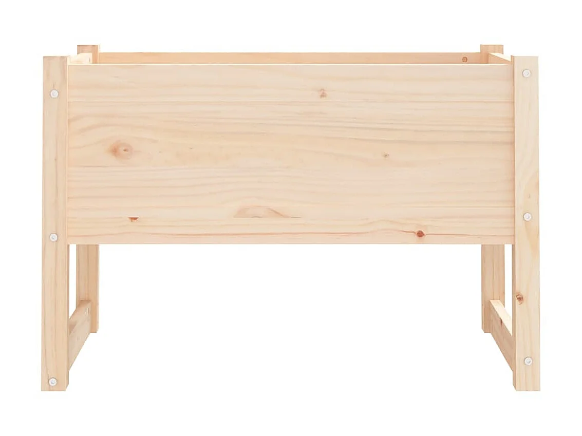 Jardinière 78x40x52 cm Bois massif de pin BE4213