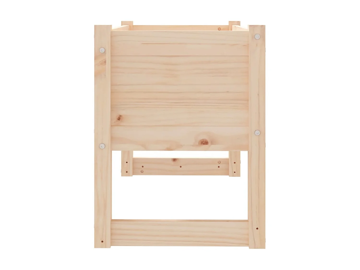 Jardinière 78x40x52 cm Bois massif de pin BE4213