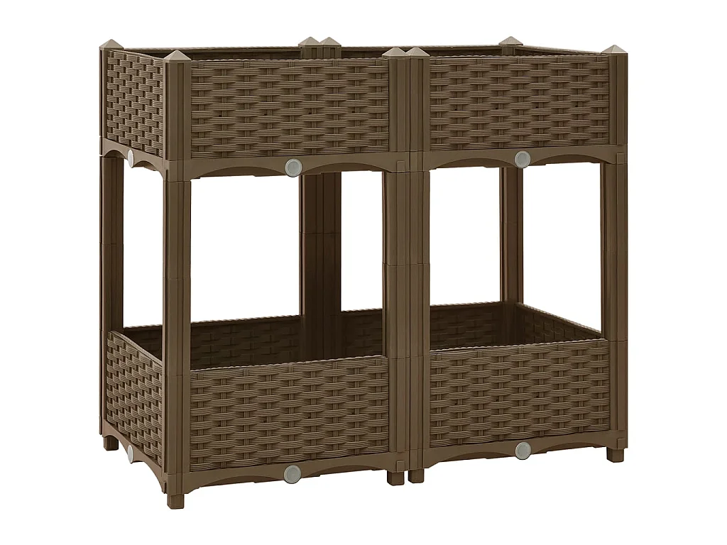 Jardinera 80x40x71 cm polipropileno ES69264