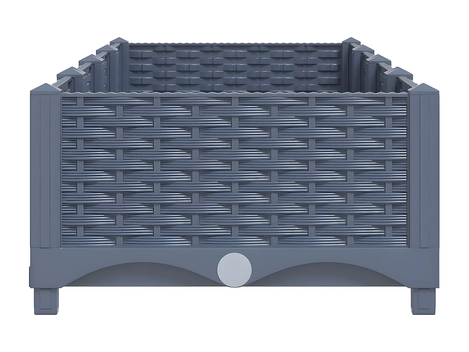 Jardinera polipropileno 160x40x23 cm ES20448