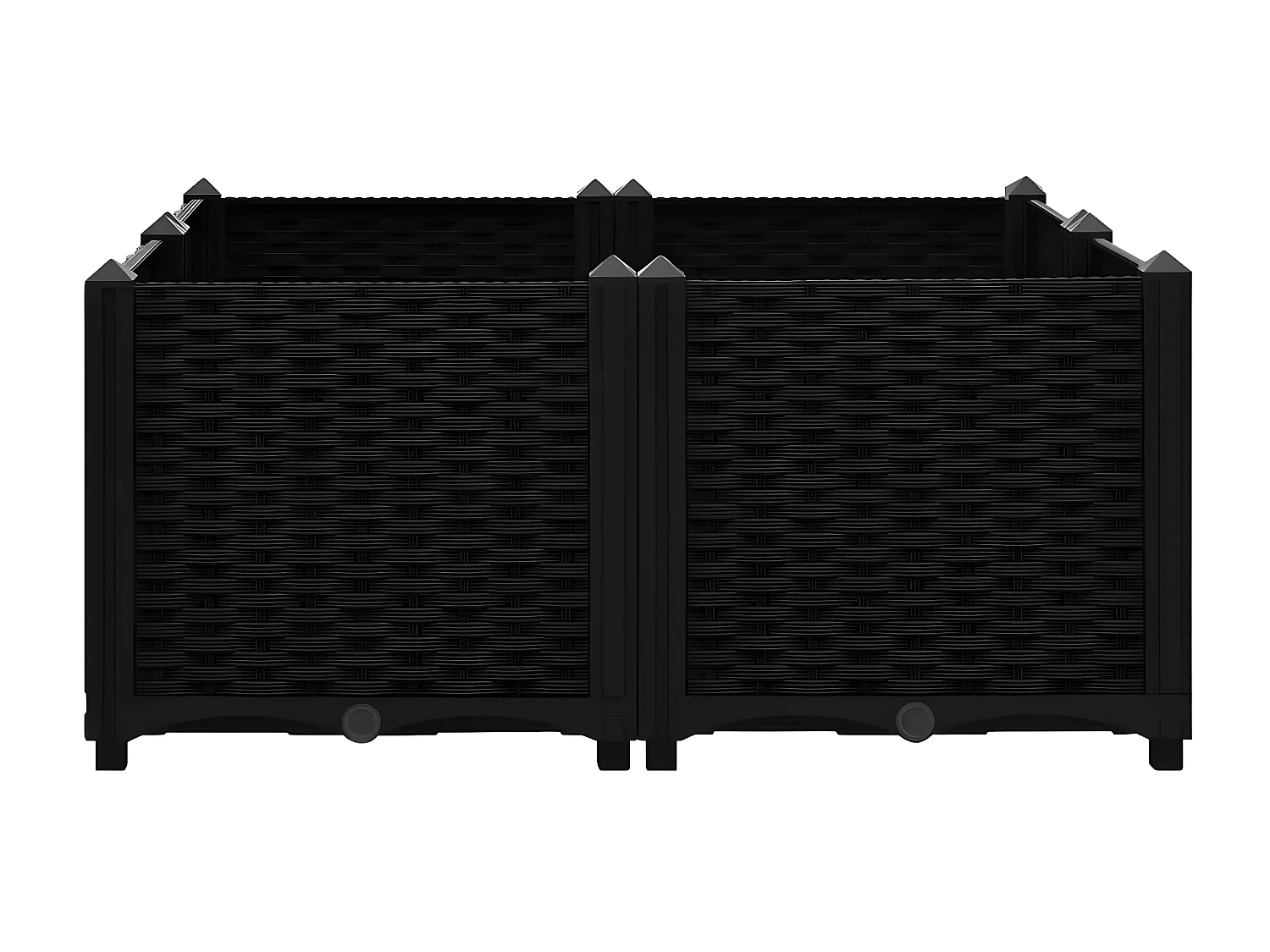 Jardinera 80x80x38 cm polipropileno ES88319