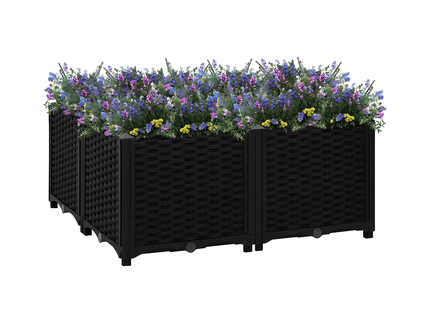Jardinera 80x80x38 cm polipropileno ES88319