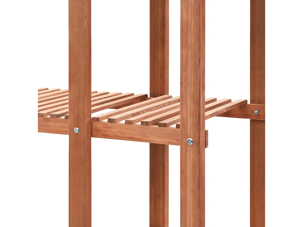 Jardinière Support pour plantes Bois cèdre 86 x 36 x 139 cm BE8686