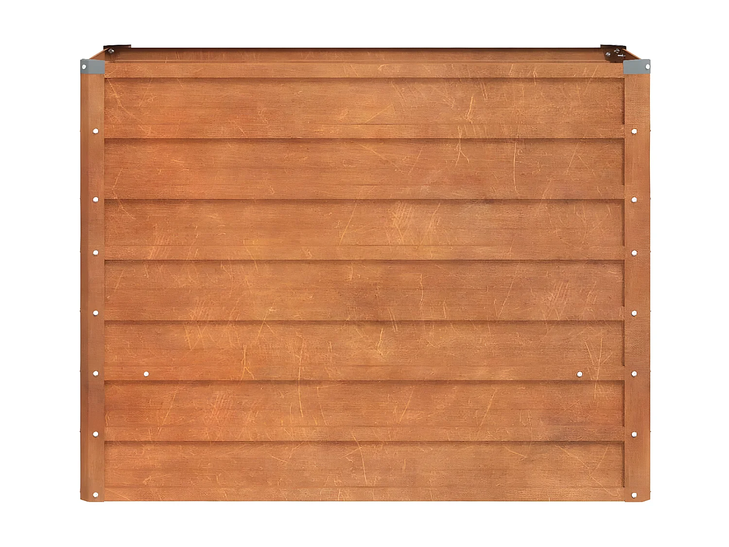 Jardinera oxidado de acero corten 100x40x77 cm ES81563