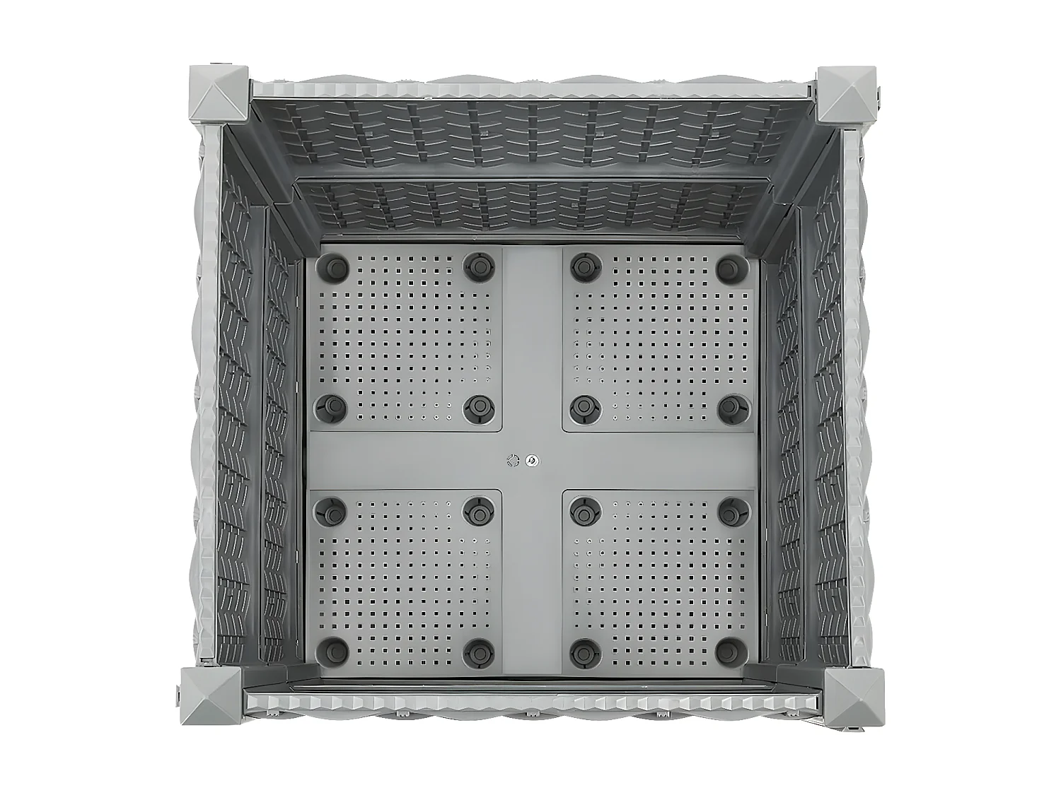 Jardinera polipropileno 40x40x38 cm ES50700