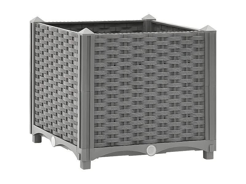 Jardinera polipropileno 40x40x38 cm ES50700