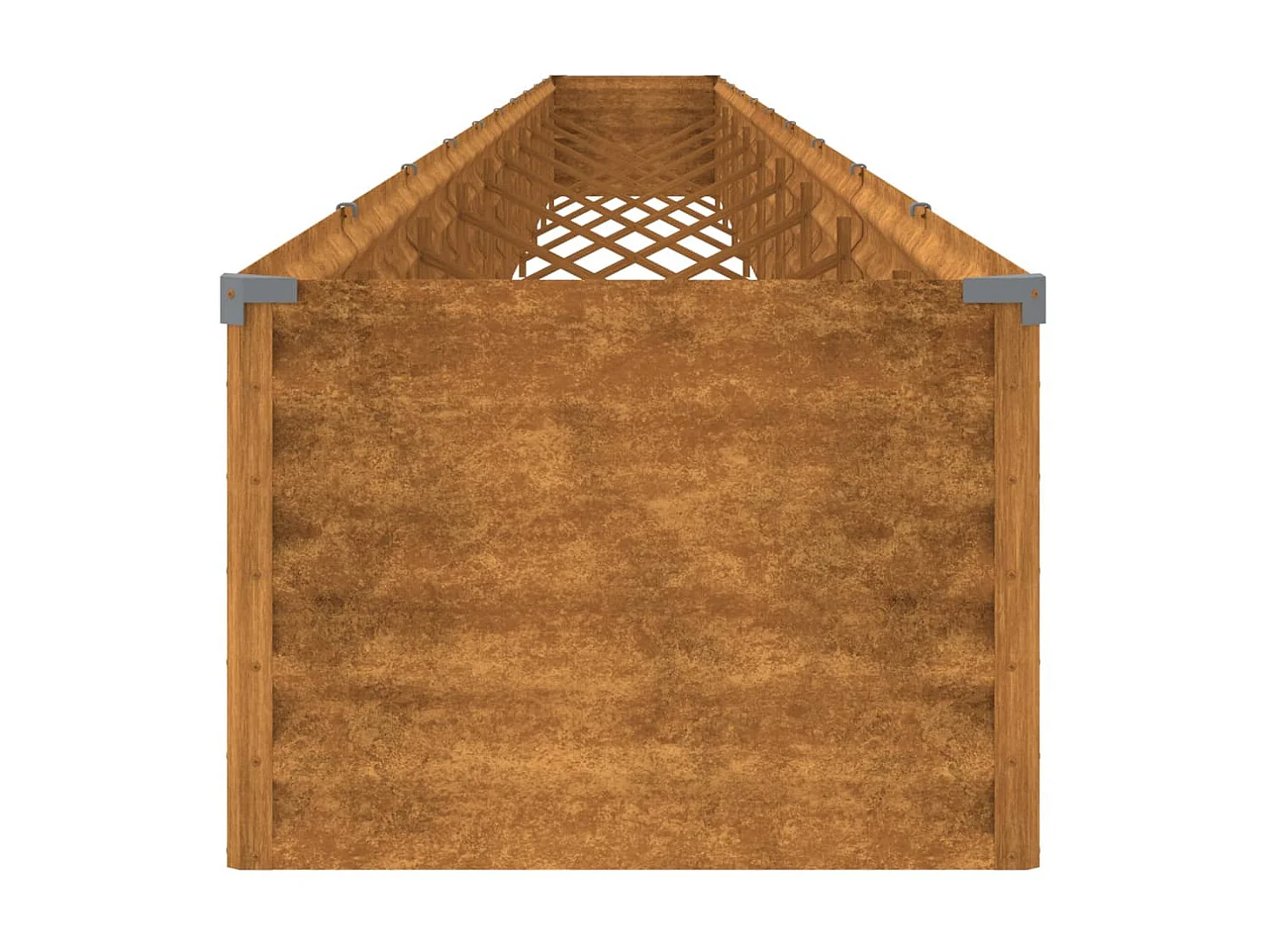 Jardinera acero corten 960x50x36 cm ES43632