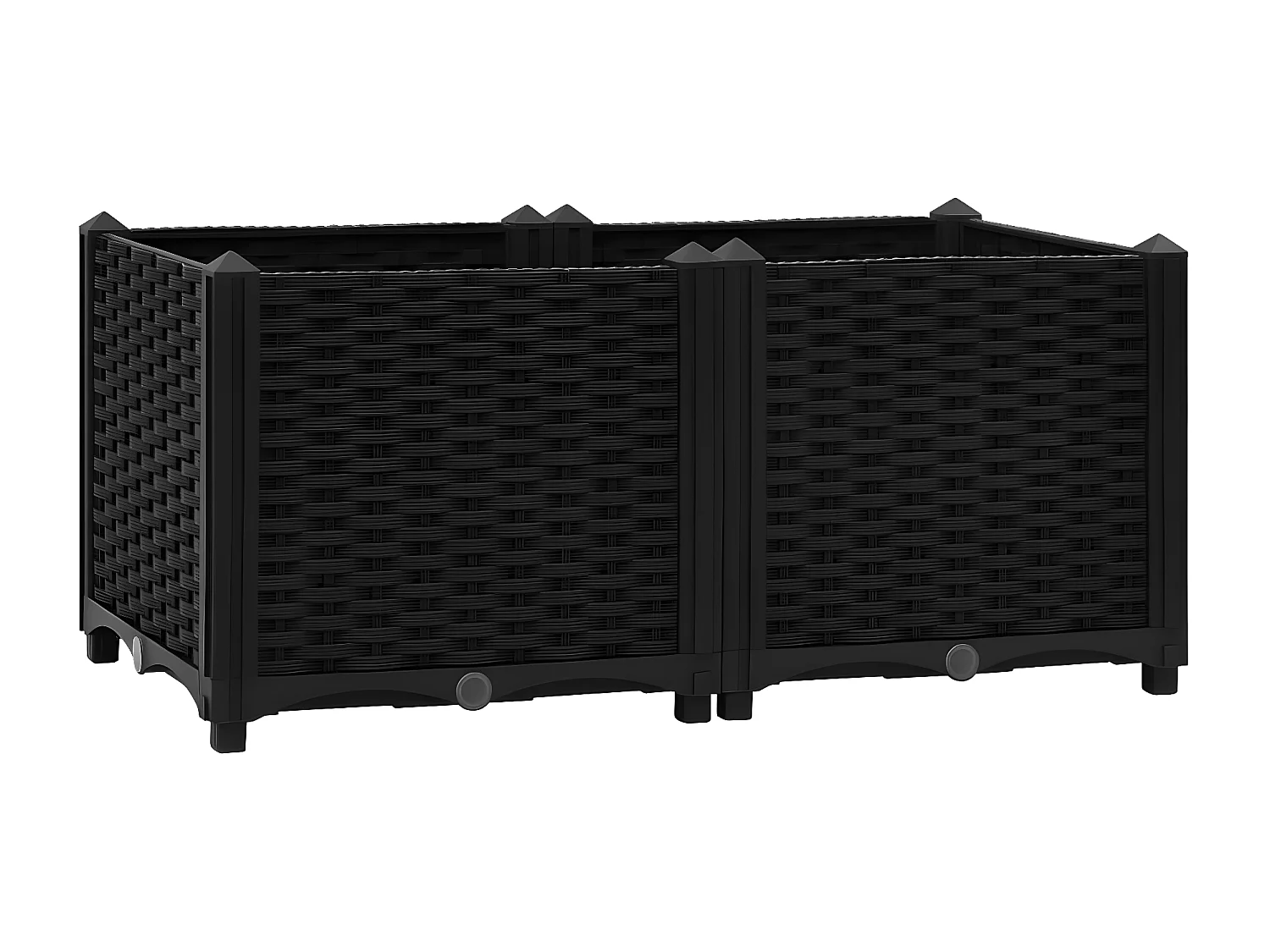 Jardinera 80x40x38 cm polipropileno ES13884