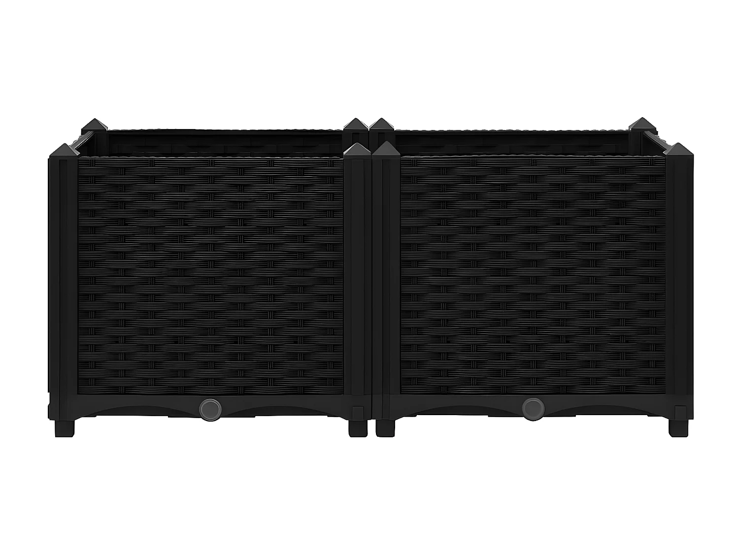 Jardinera 80x40x38 cm polipropileno ES13884