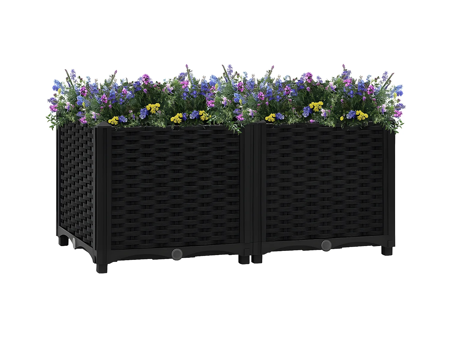 Jardinera 80x40x38 cm polipropileno ES13884