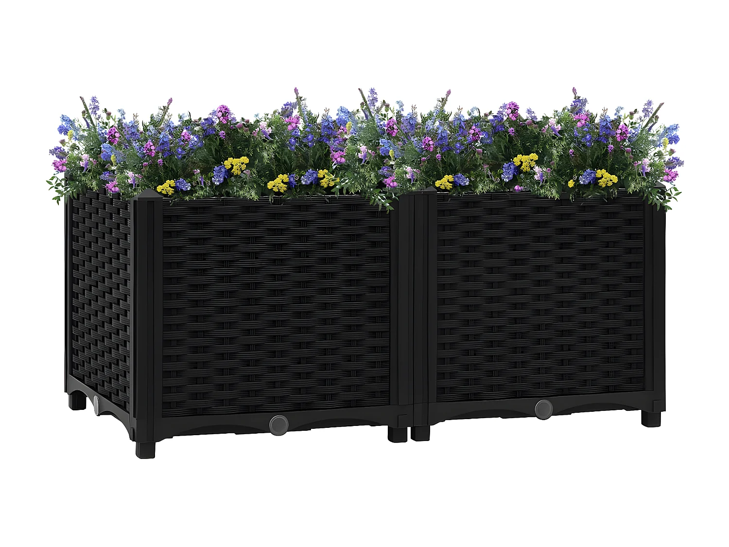 Jardinera 80x40x38 cm polipropileno ES13884