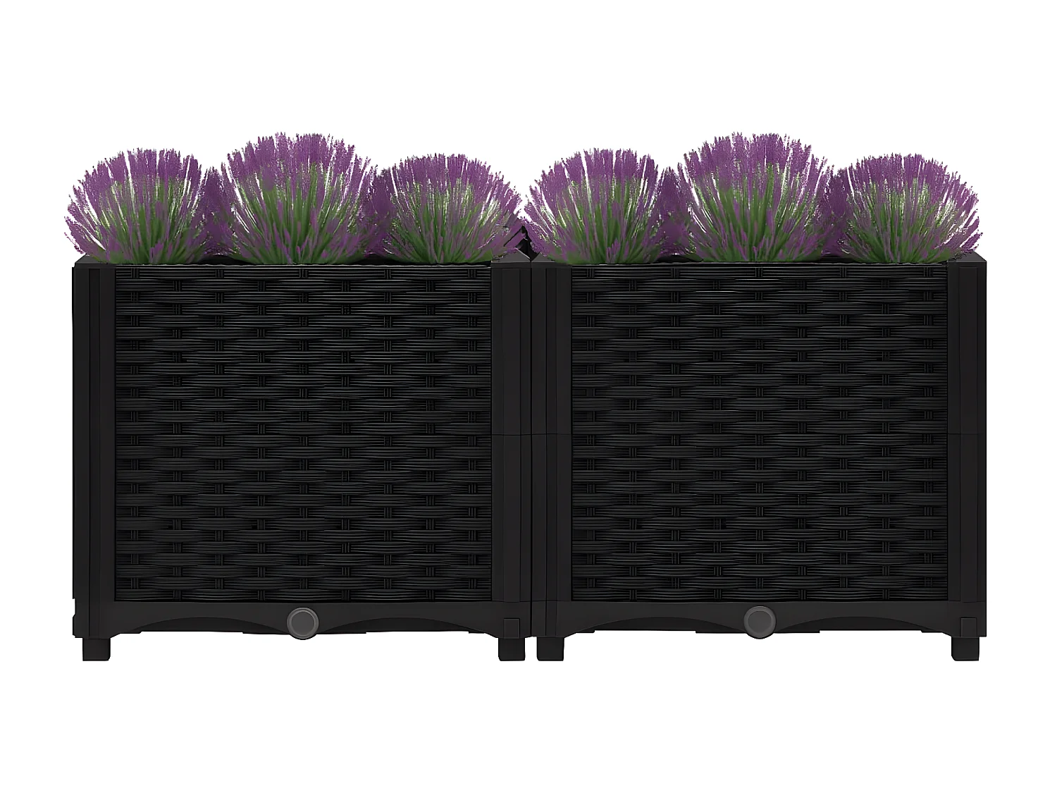 Jardinera 80x40x38 cm polipropileno ES13884