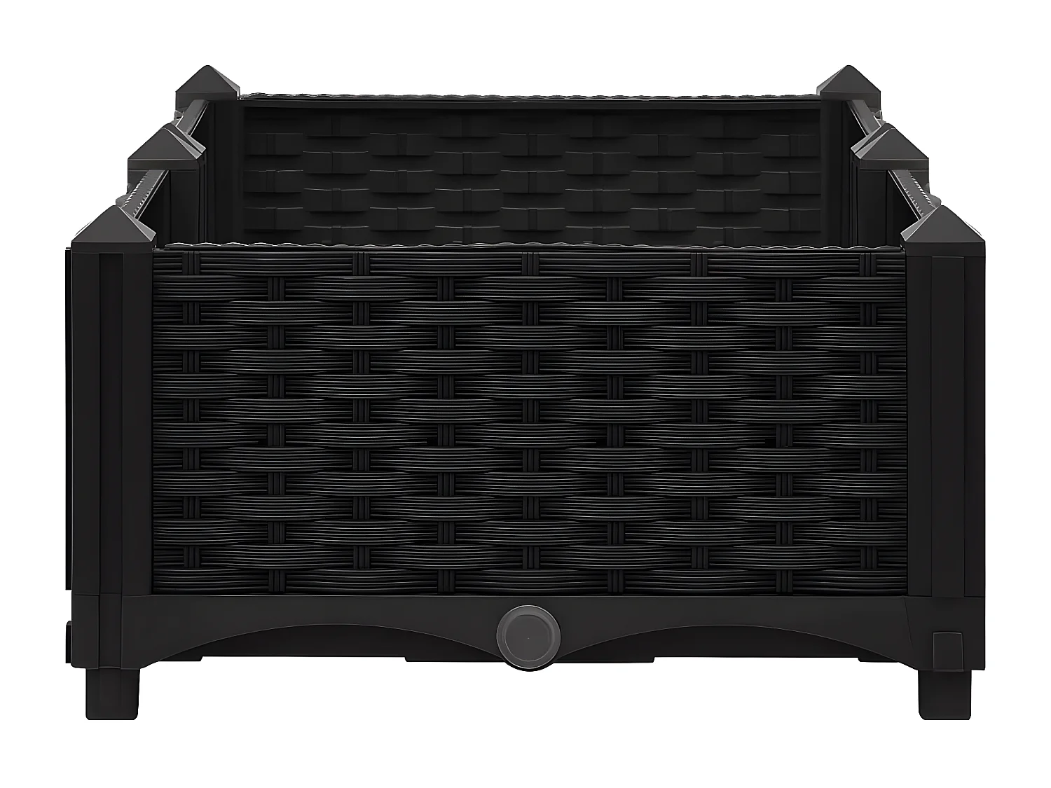 Jardinera 80x40x23 cm polipropileno ES83736