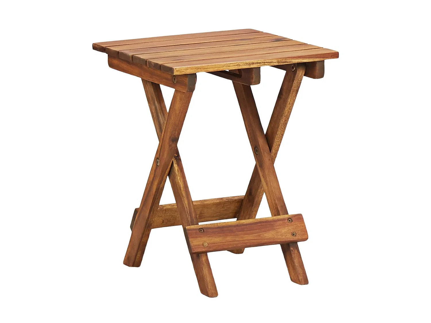 Plantenstandaard 30x30x38 cm massief acaciahout NL907350