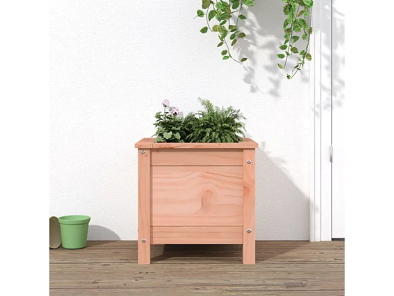 Jardinière 40x40x39 cm bois massif douglas BE8235