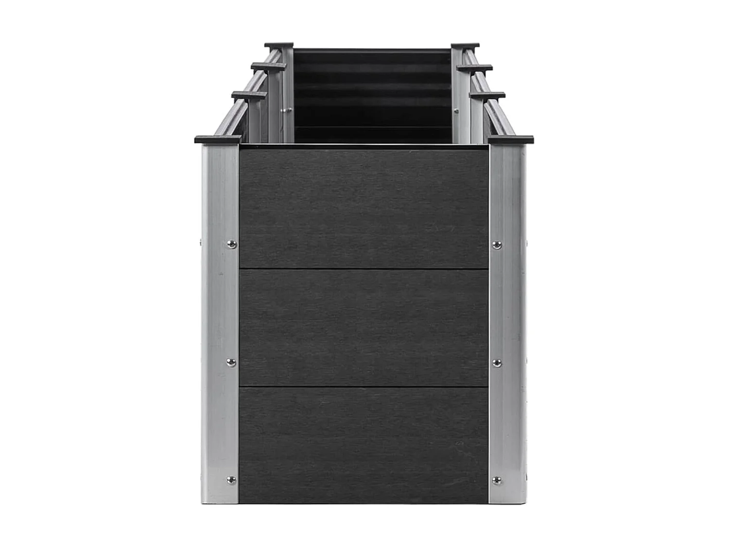 Plantenbak verhoogd 300x50x54 cm HKC grijs