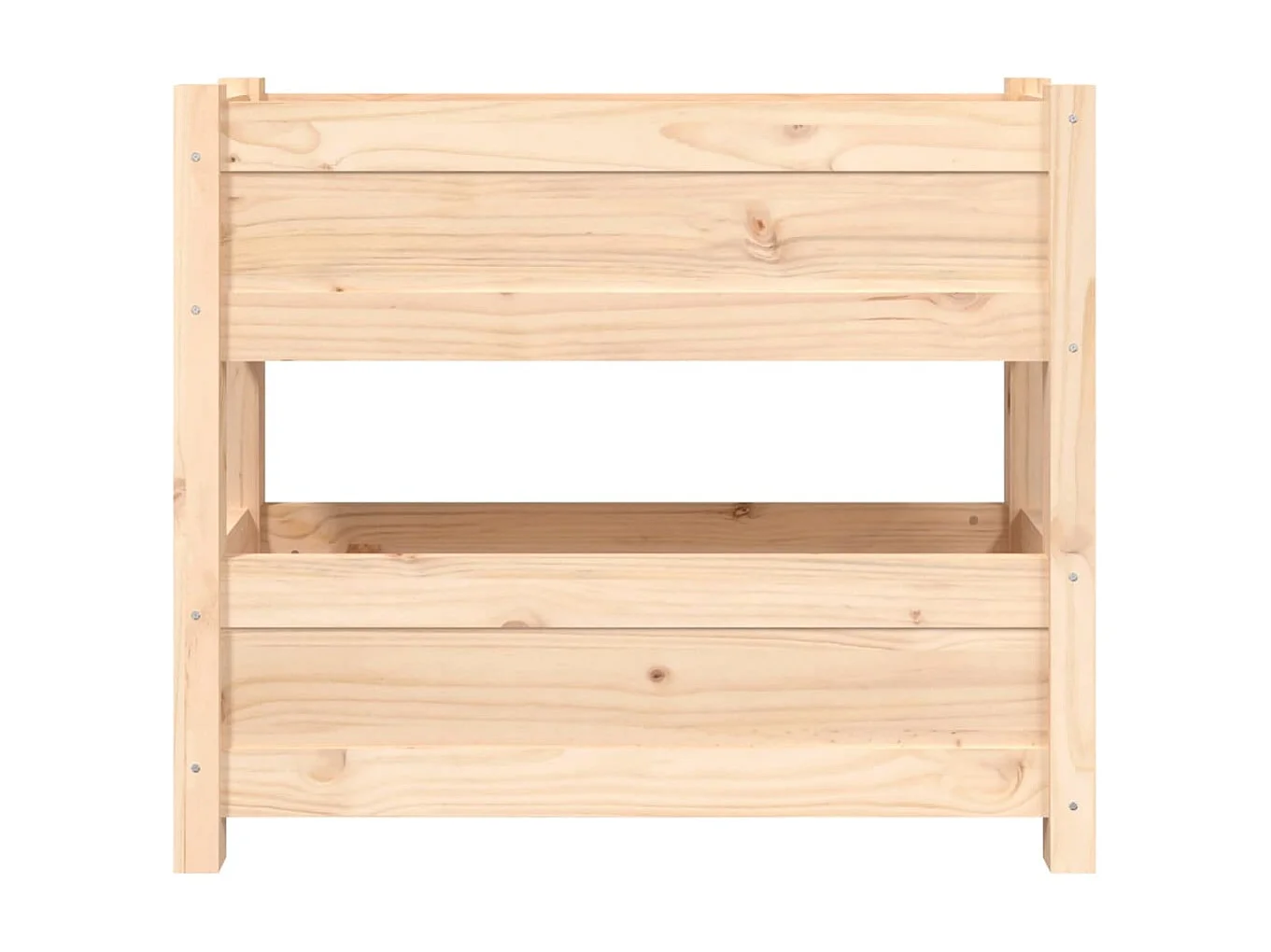 Jardinière 77x25x66 cm Bois massif de pin BE1348