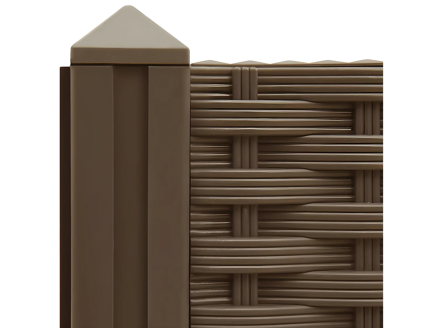 Jardinera 80x80x38 cm polipropileno ES93912