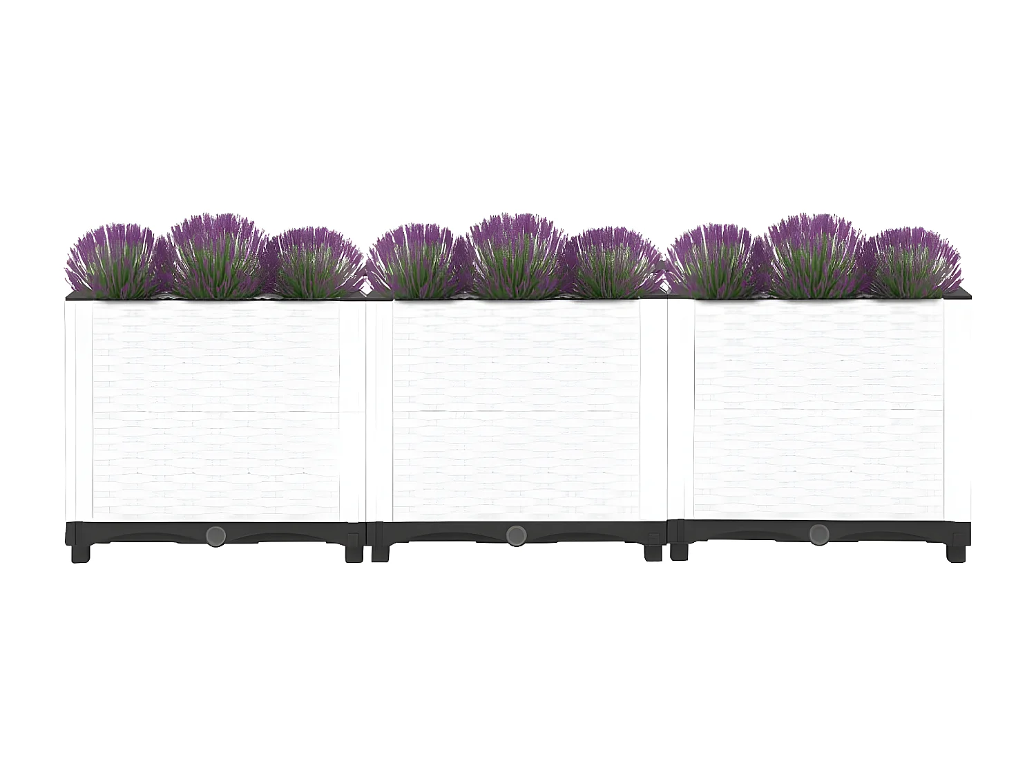 Jardinera polipropileno 120x40x38 cm ES86774