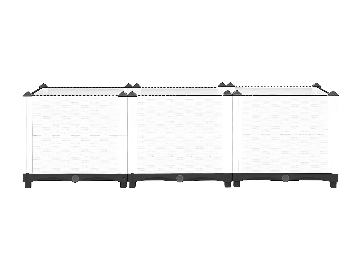 Jardinera polipropileno 120x40x38 cm ES86774