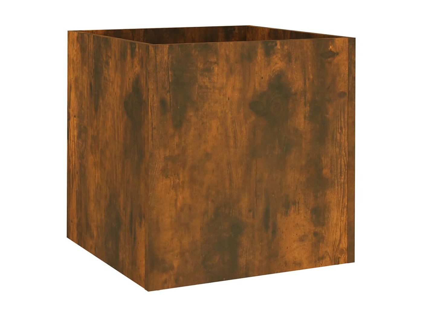 Tavolino Bianco 40x40x40 Cm In Legno Multistrato, Con 2 Ripiani, Facile Da Pulire, Montaggio Richiesto – Per Soggiorno E Camera Da Letto