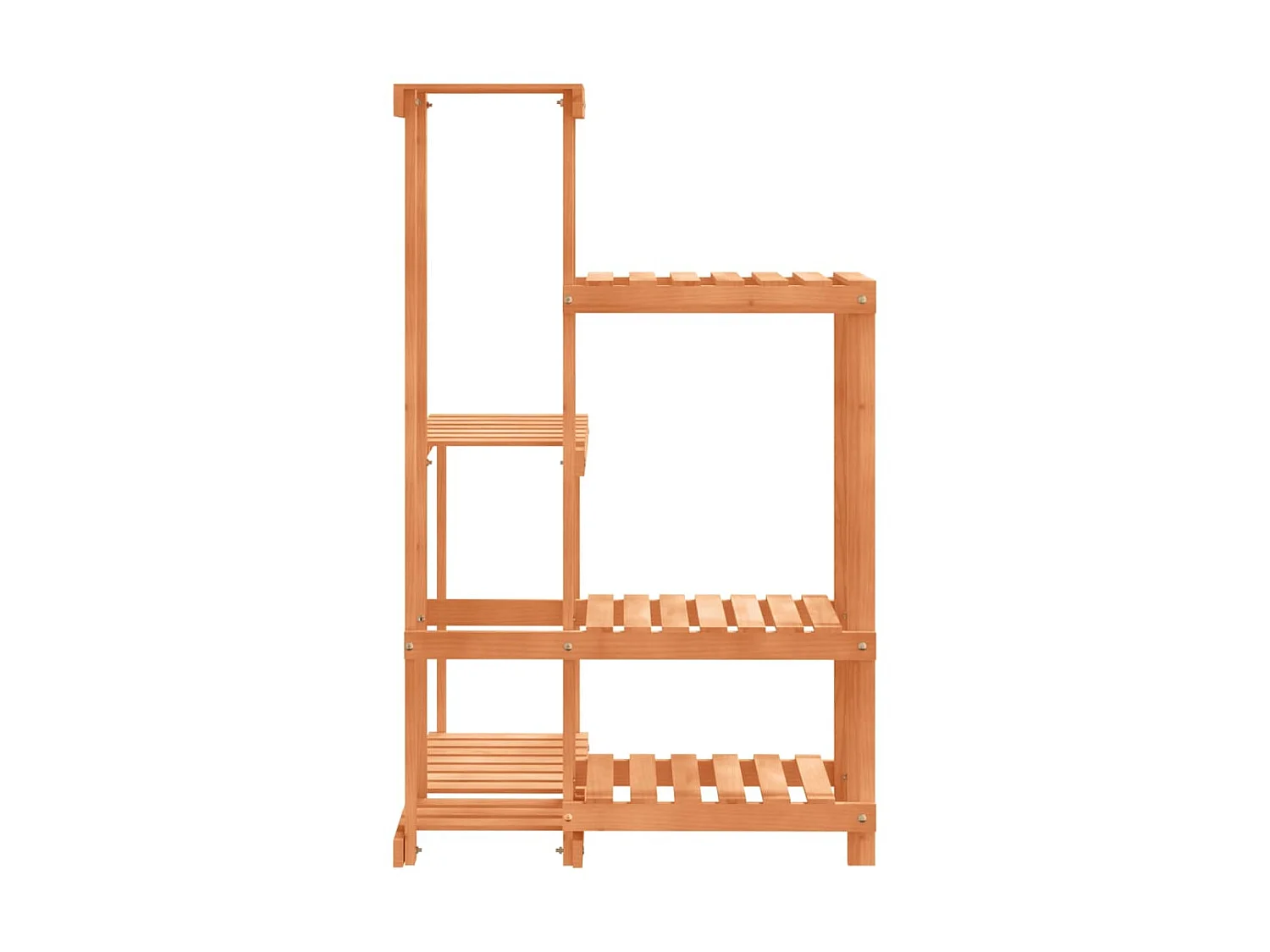 Jardinière Support à fleurs 62,5x61,5x101,5 cm bois massif de sapin BE7447