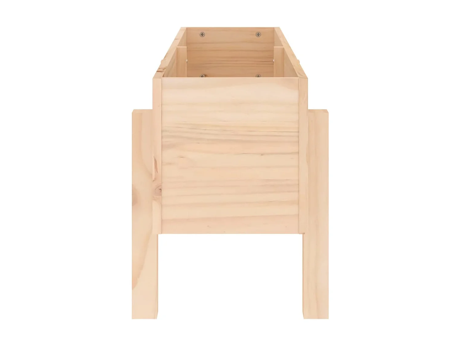 Jardinière Lit surélevé de jardin 101x30x38 cm bois de pin massif WVGQ7626