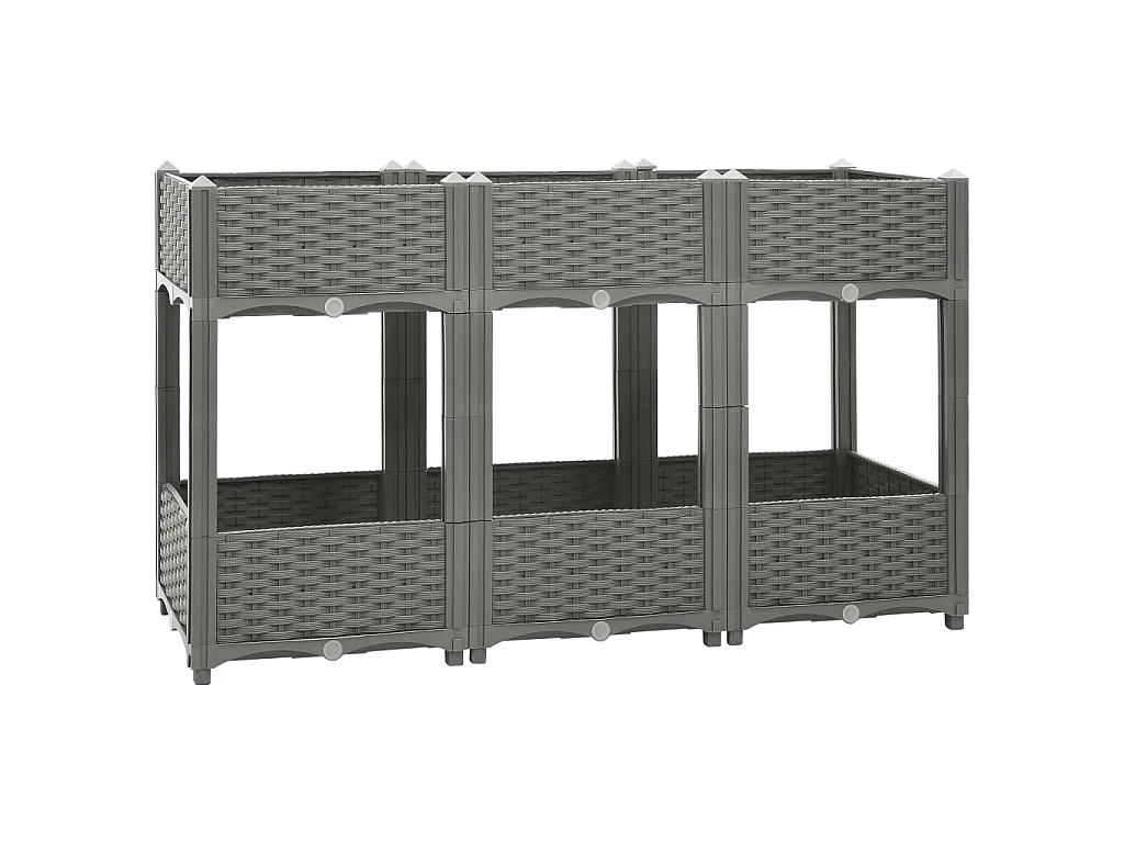 Jardinera polipropileno 120x40x71 cm ES63652