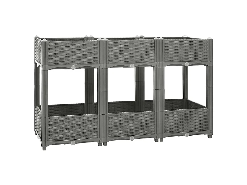 Jardinera polipropileno 120x40x71 cm ES63652