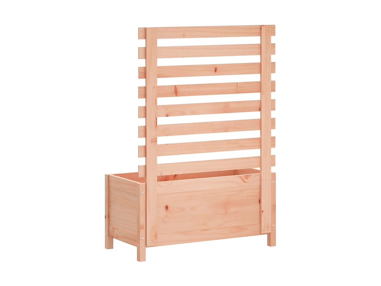 Plantenbak met rek 79x39,5x114 cm massief douglashout NL316772