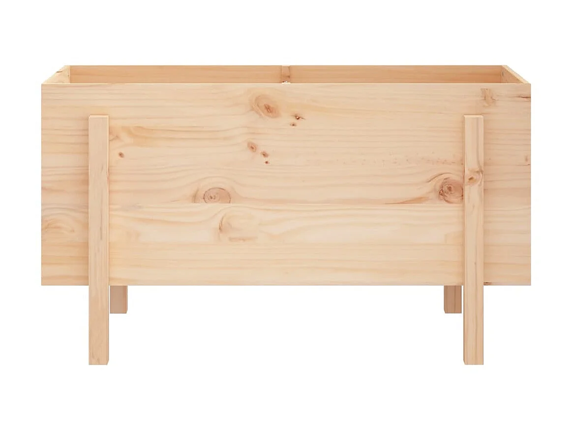 Jardinière Lit surélevé de jardin 101x50x57 cm bois de pin massif WVGQ6661