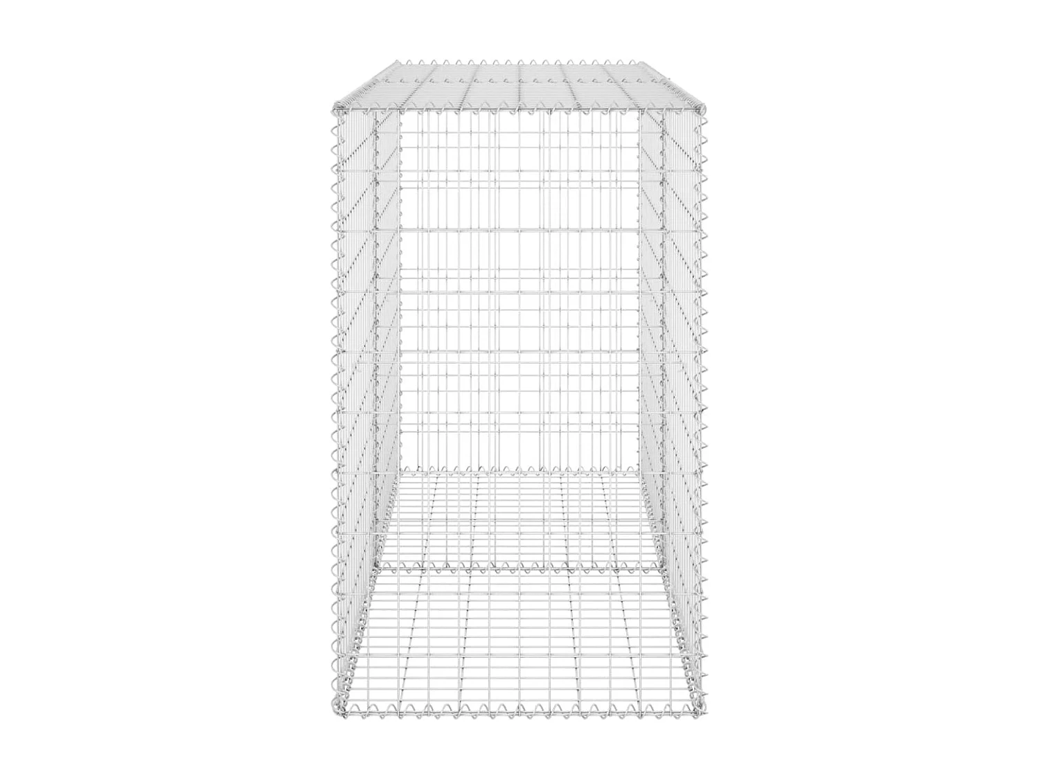 Muro de gaviones con cubiertas acero galvanizado 150x60x100 cm ES61162