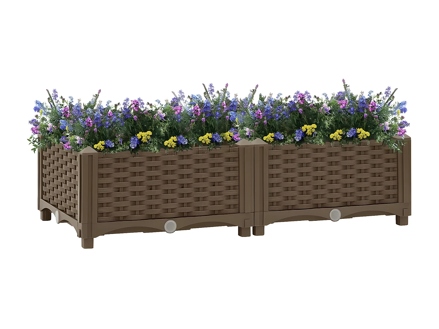 Jardinera 80x40x23 cm polipropileno ES26728