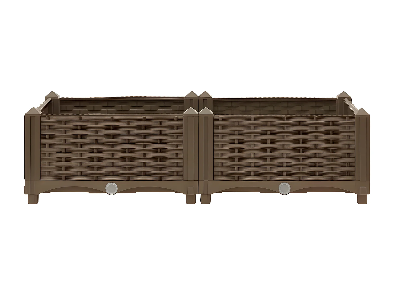 Jardinera 80x40x23 cm polipropileno ES26728