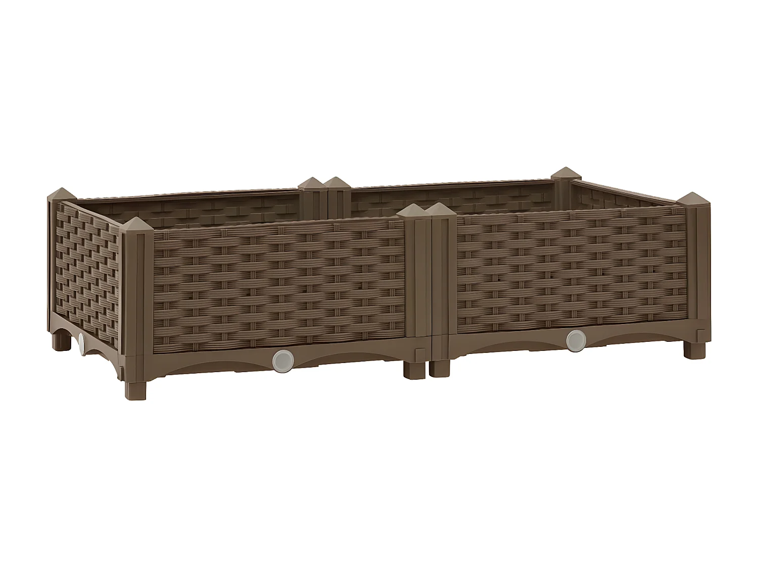 Jardinera 80x40x23 cm polipropileno ES26728