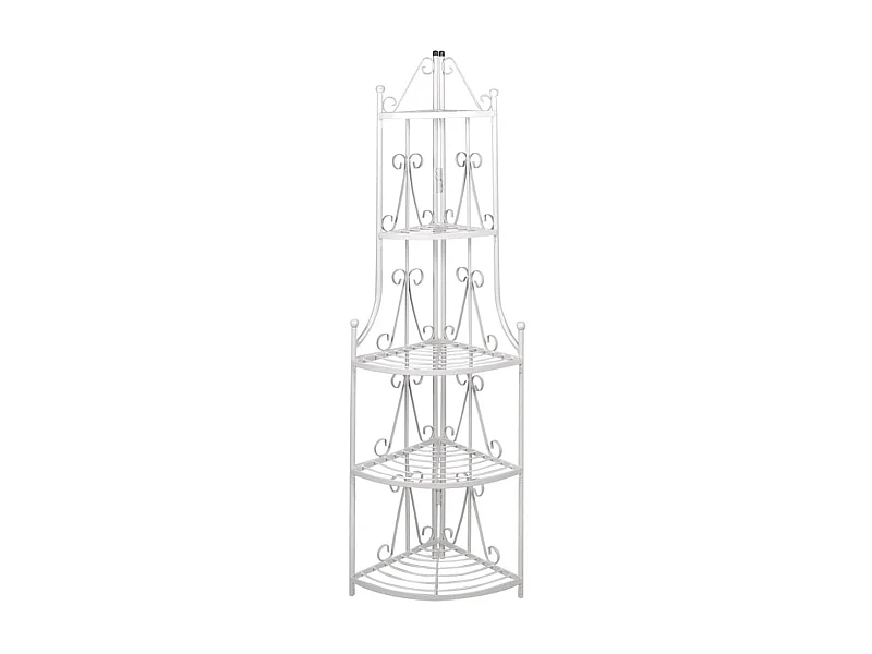 Hoekig Plantenrek Romy (wit) NL487053