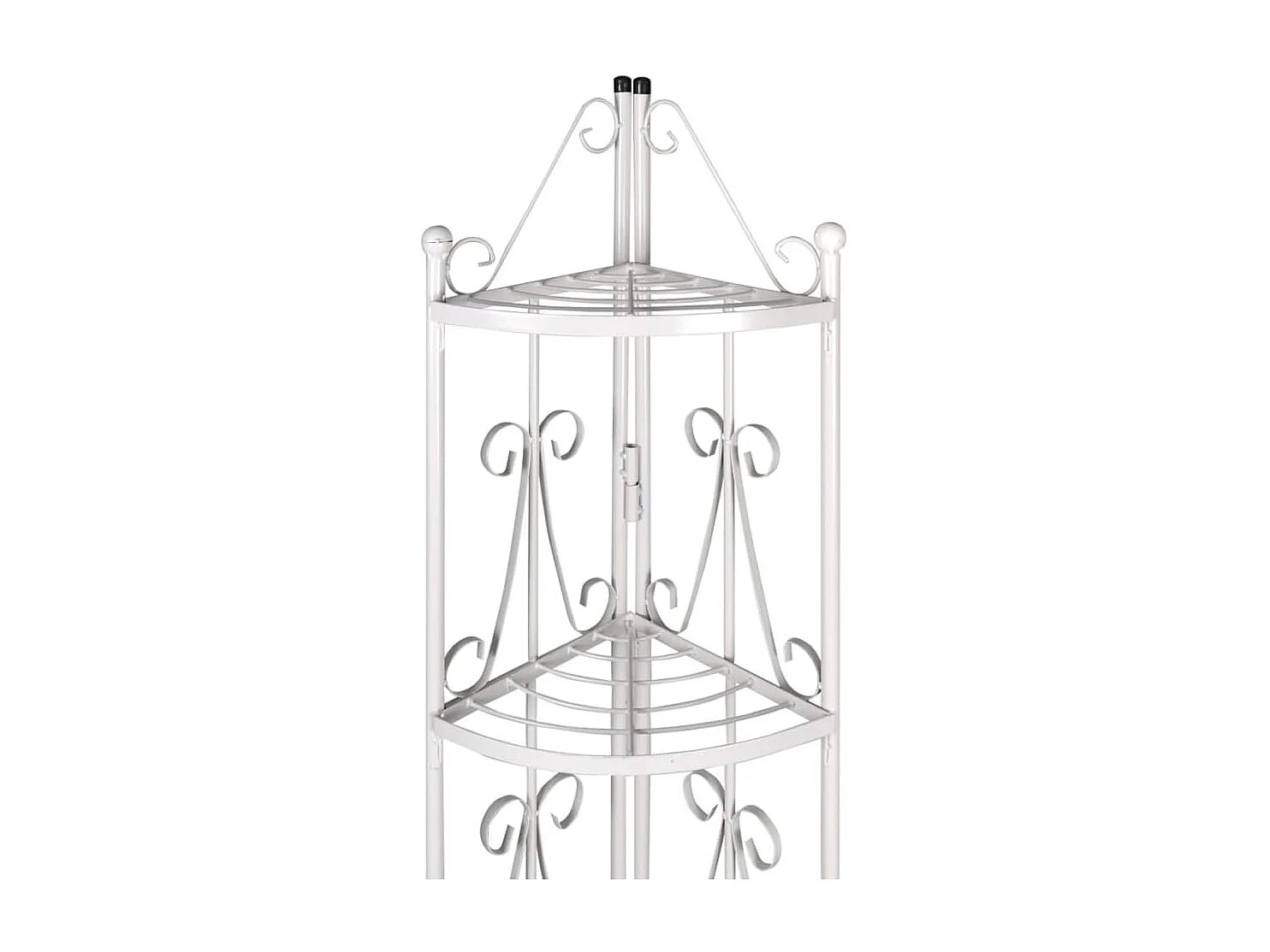 Suporte de canto para planta / Branco PT288818