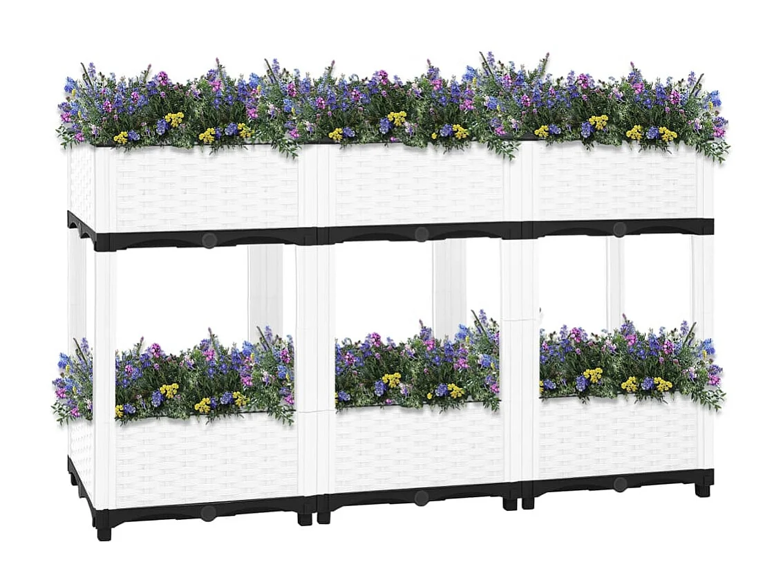 Jardinera polipropileno 120x40x71 cm ES55848