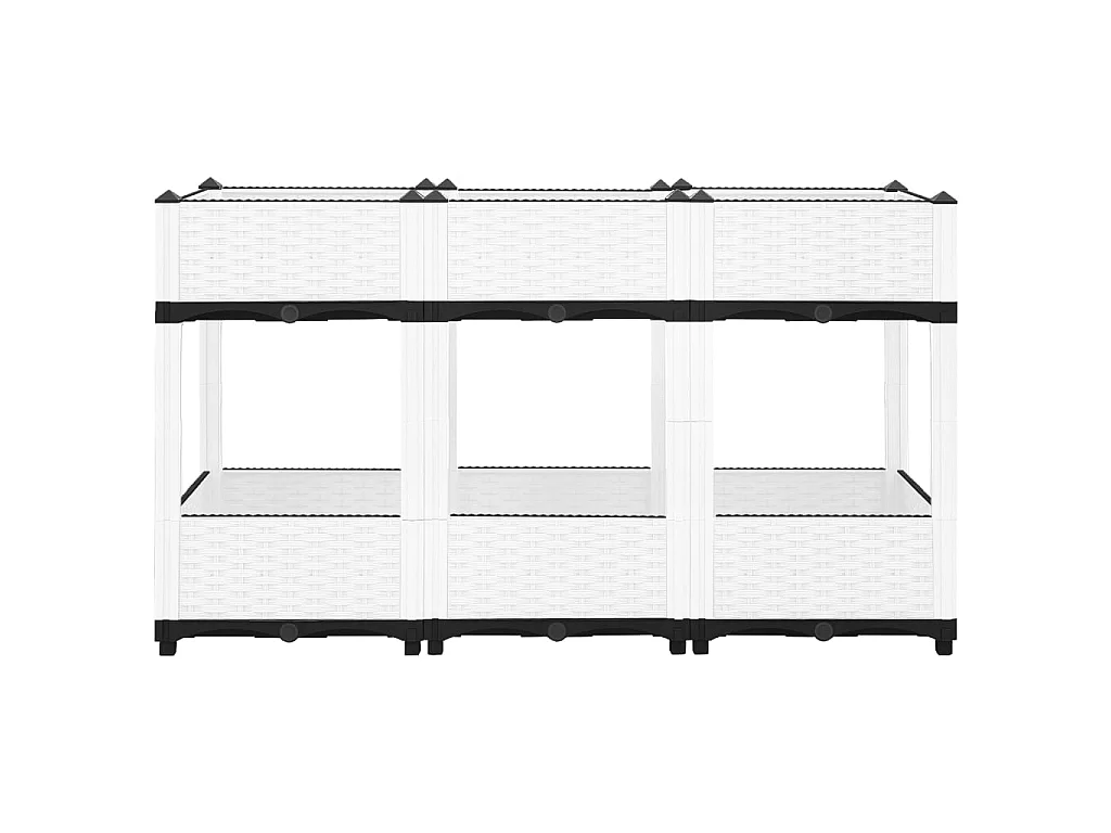 Jardinera polipropileno 120x40x71 cm ES55848