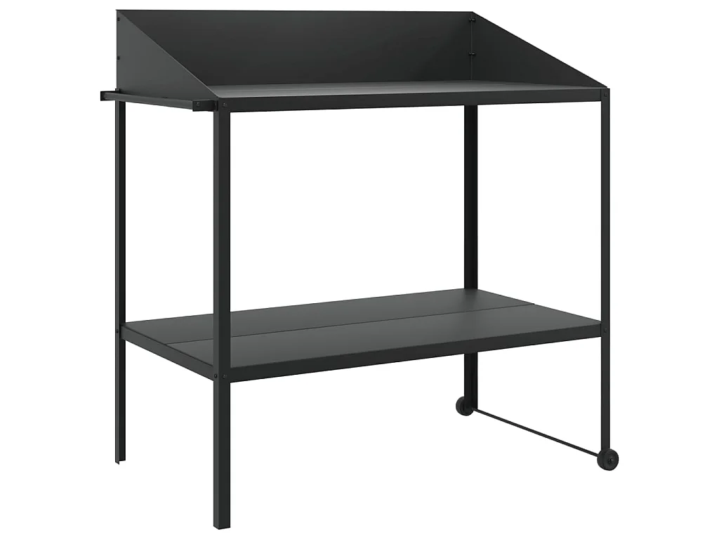 Soporte de plantas acero galvanizado antracita 100x54,5x100 cm ES13175