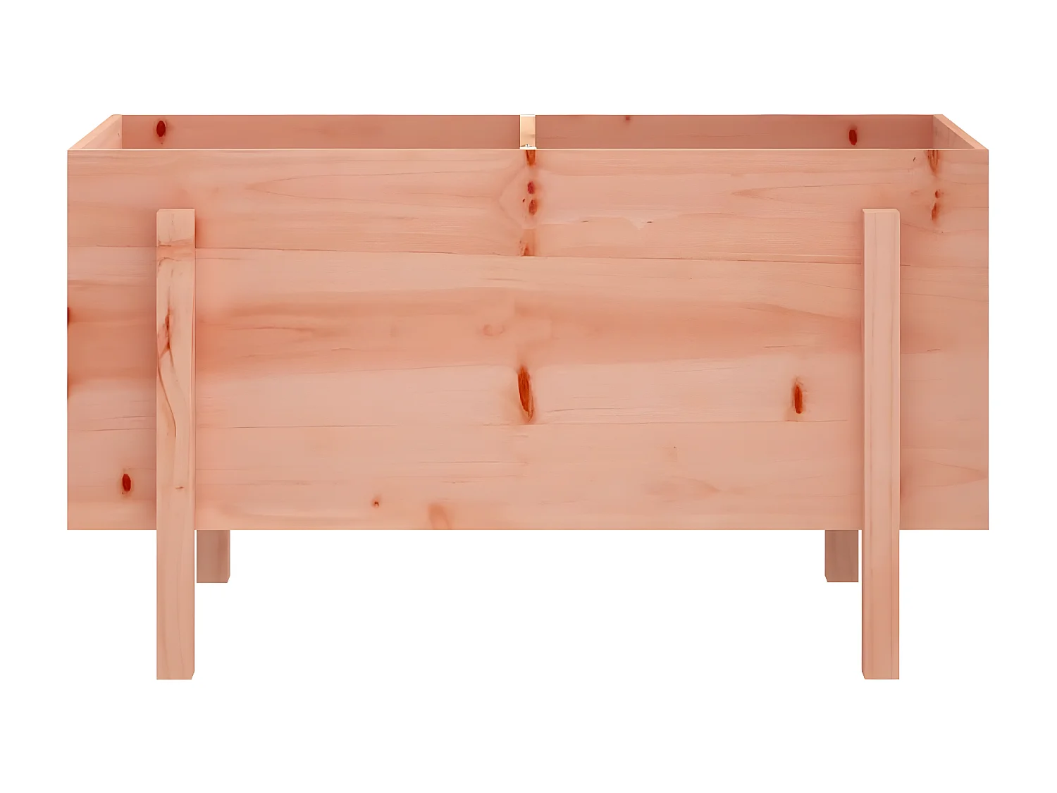 Jardinera elevado jardín madera maciza abeto Douglas 101x50x57 cm ES27861