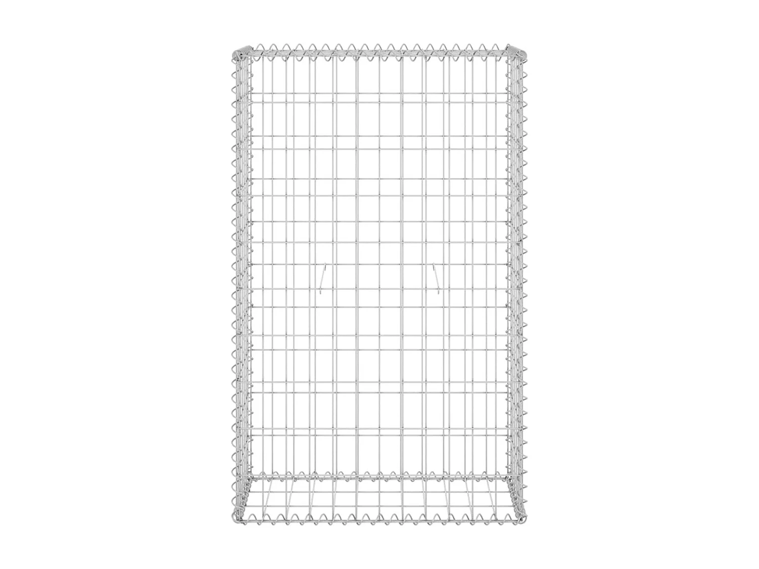 Muro gabião com tampas aço galvanizado 60x30x100 cm PT830082