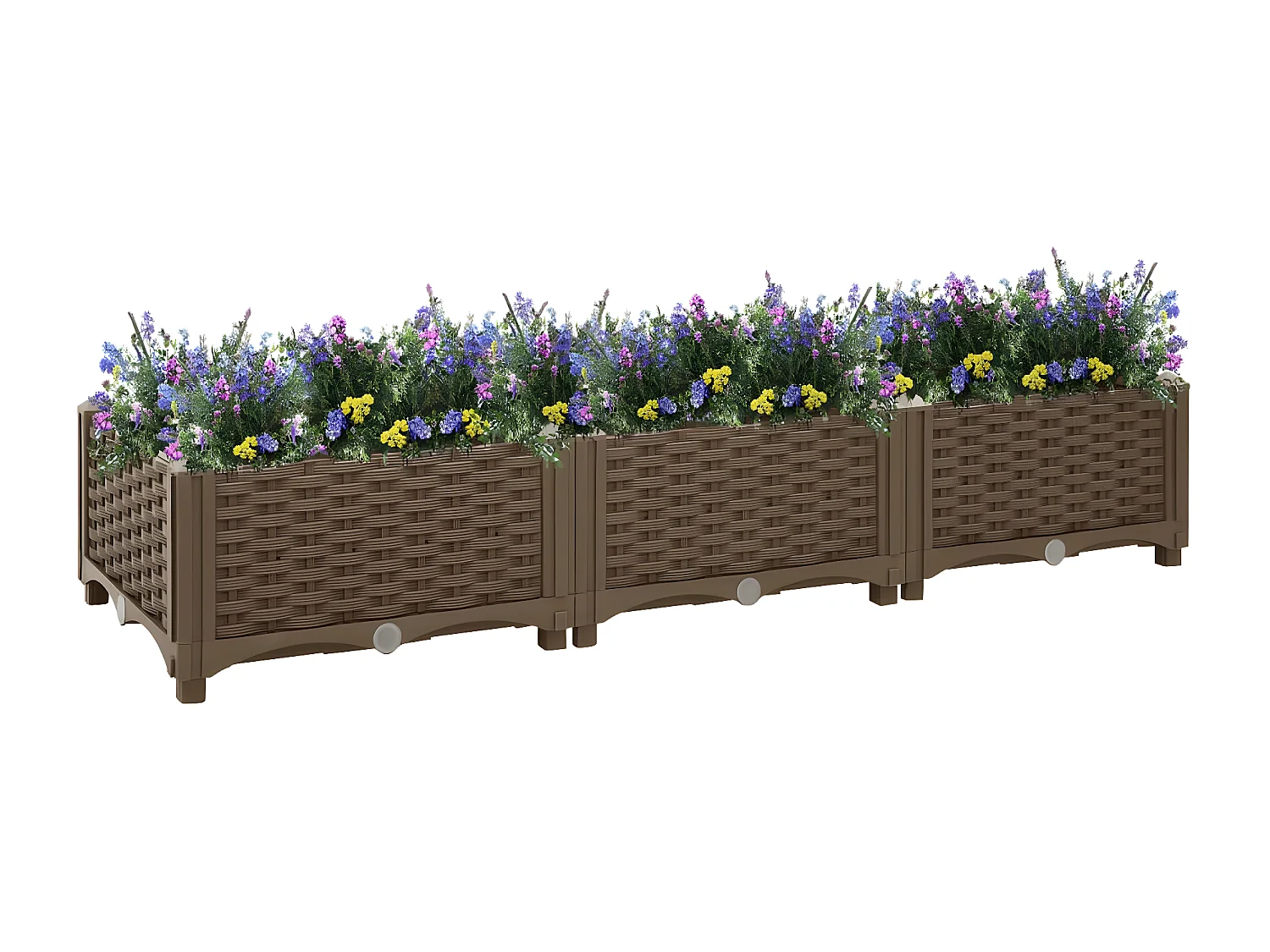 Jardinera 120x40x23 cm polipropileno ES52998