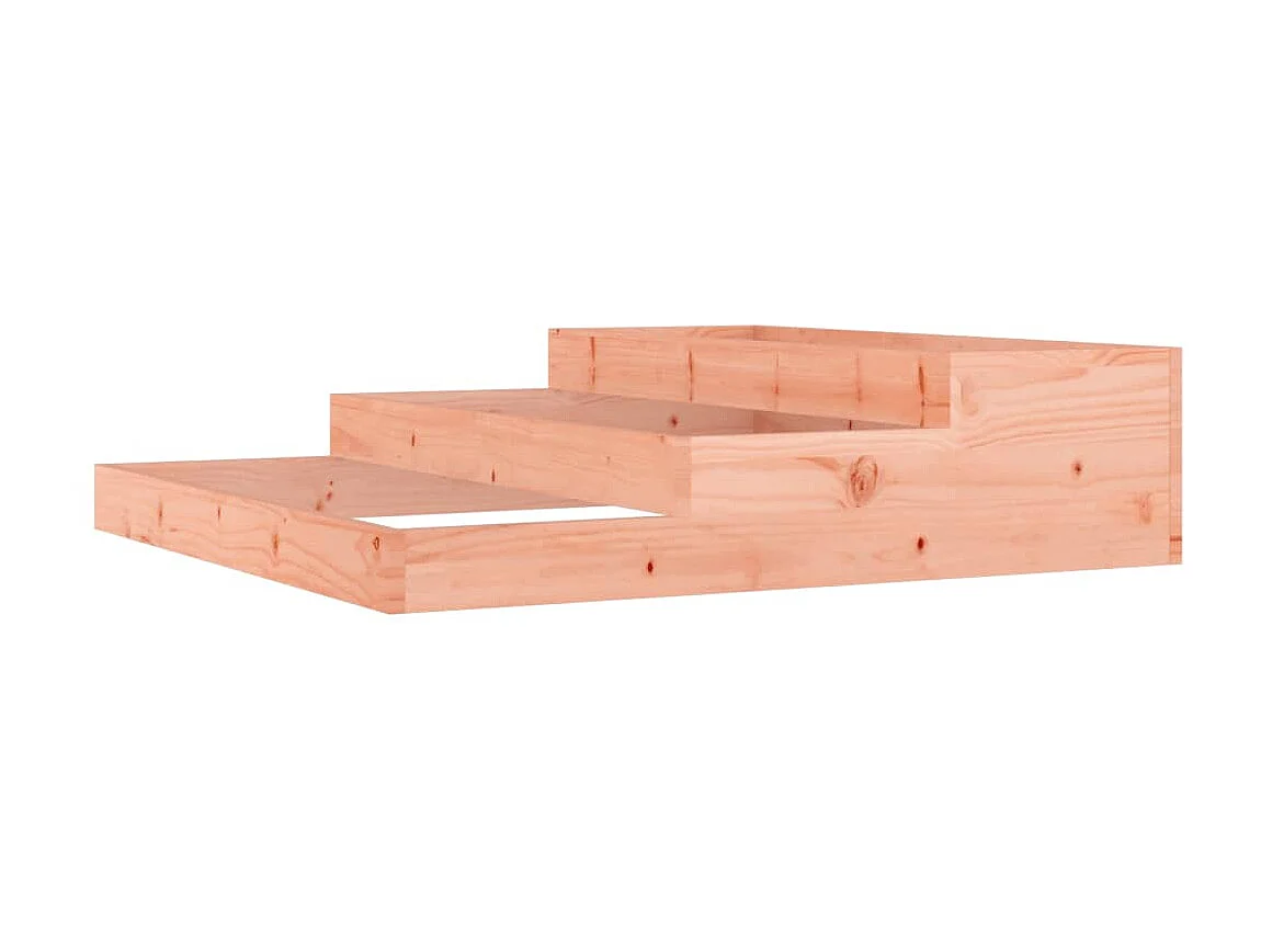 Jardinière 107x107x27 cm Bois de douglas massif BE1588