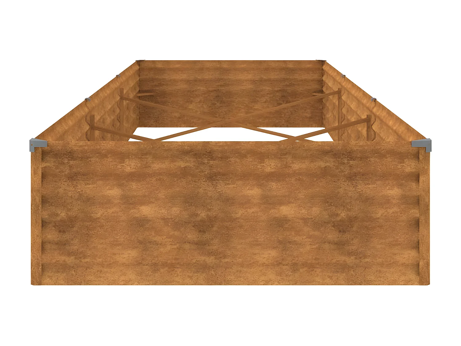 Jardinera acero corten 291x100x36 cm ES88191