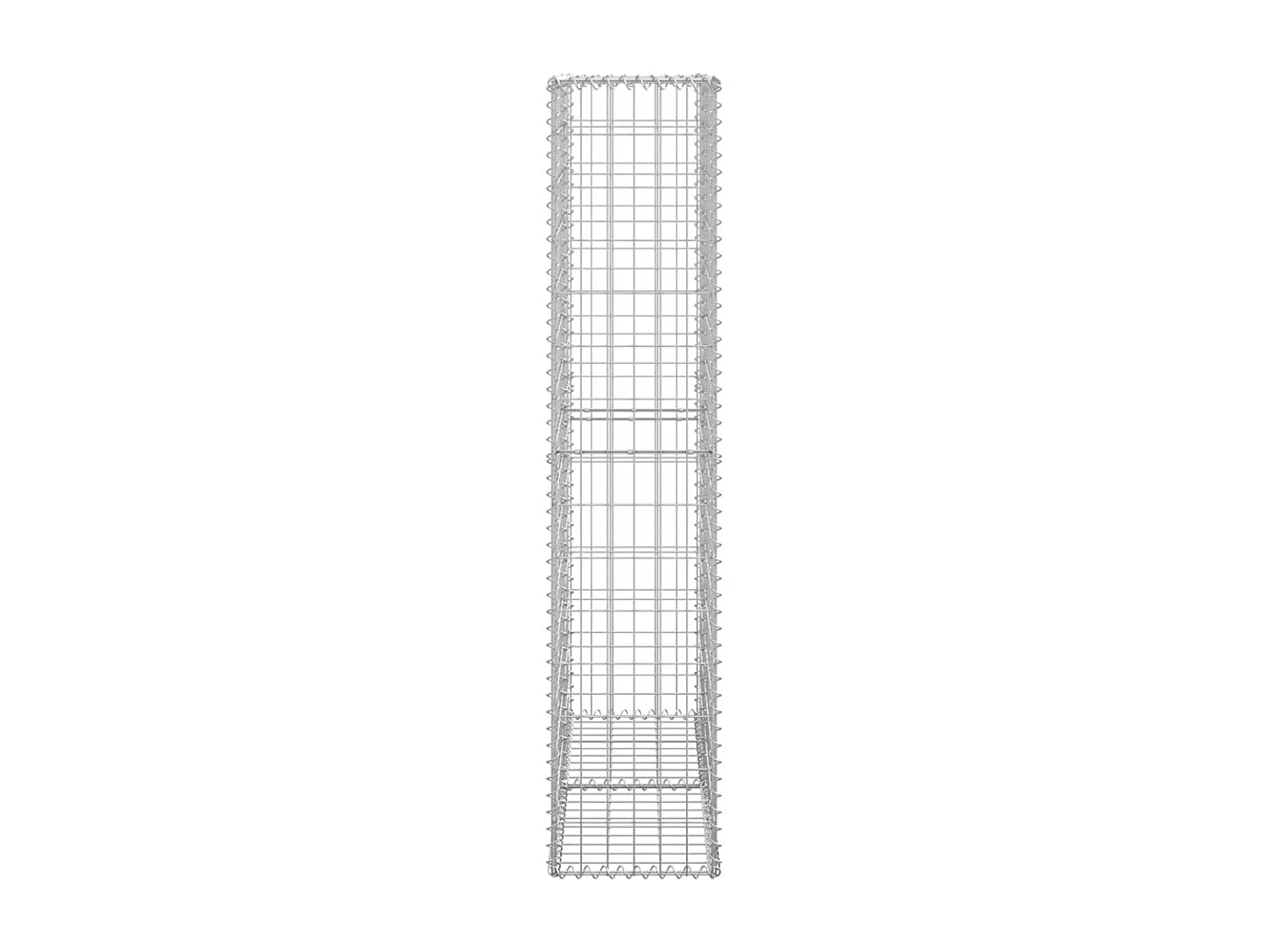 Cesta para muro de gaviones de alambre galvanizado 150x100x30cm ES71116