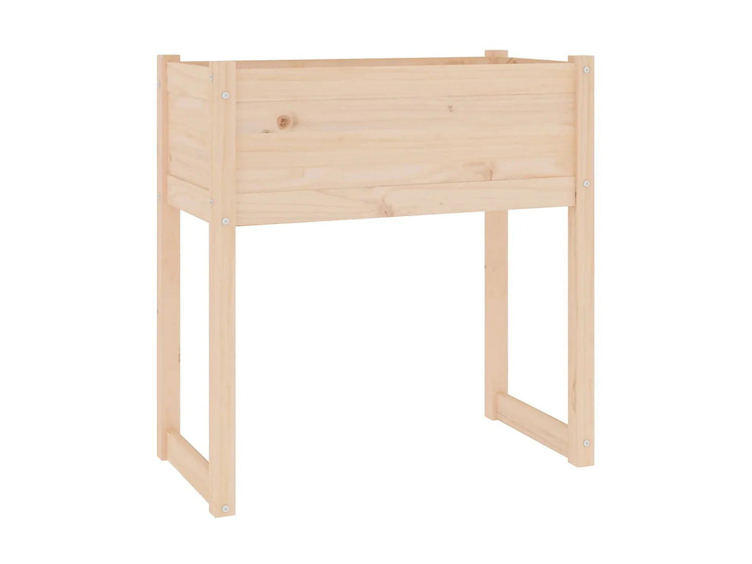 Jardinière 78x40x81 cm Bois massif de pin BE2806