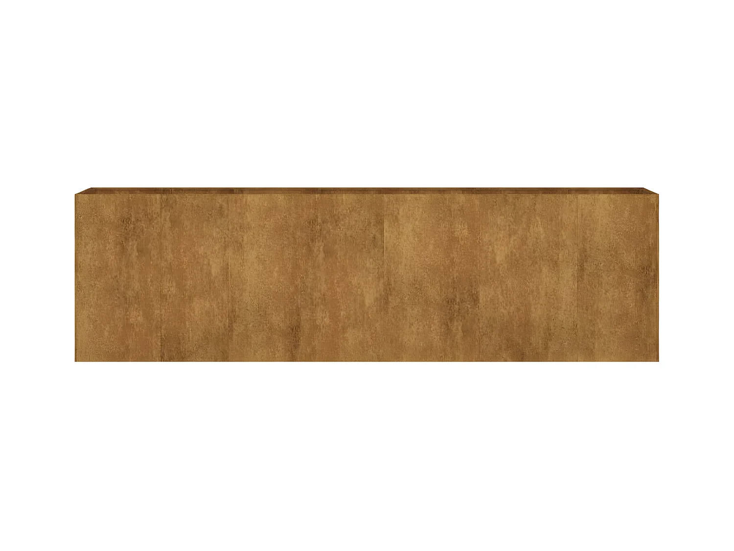 Jardinera acero corten 280x40x80 cm ES37812